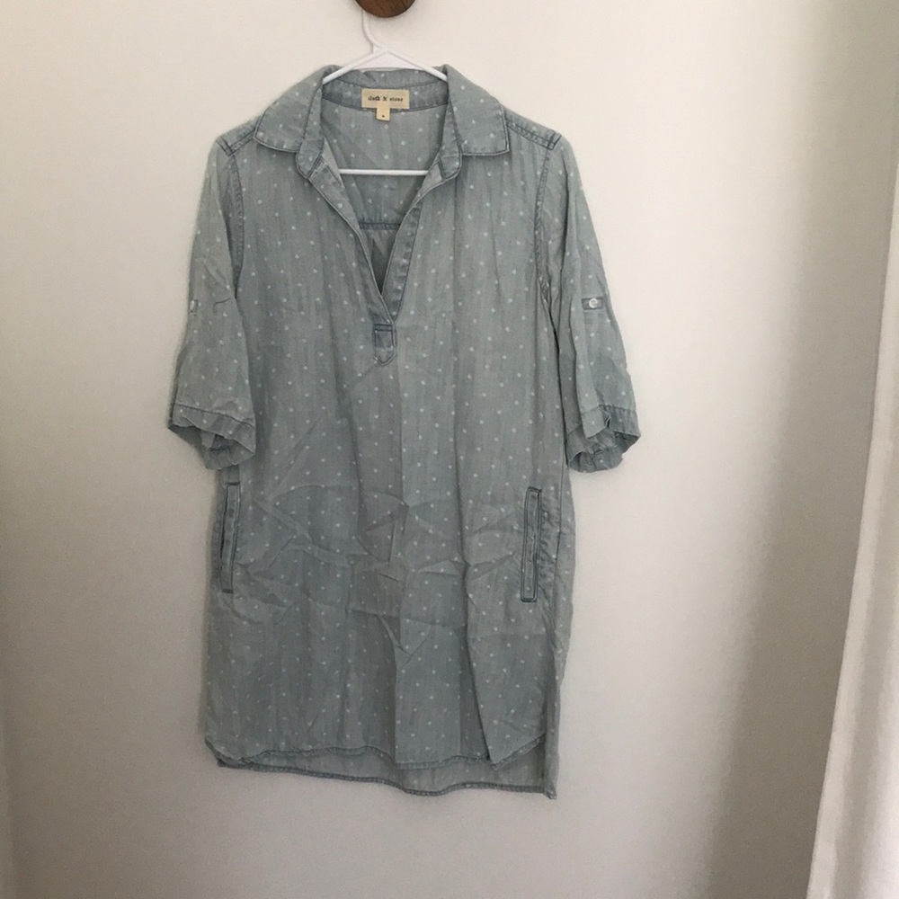 Denim dress